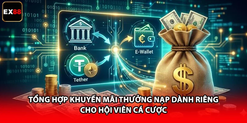 Tổng hợp khuyến mãi thưởng nạp dành riêng cho hội viên cá cược